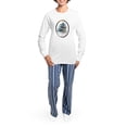 thumbnail image 4 of CafePress - Italian Greyhound Christmas Square 3 - Women's Long Sleeve Relaxed Fit Cotton Light Pajama Set, 4 of 7