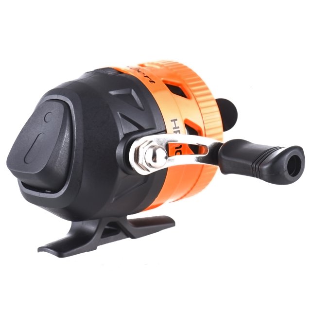 Right 6.6-8.8lbs Smooth Drag Spincast Reel High Speed 3.4:1 Gear Ratio Right Hand Pre-Spooled Fishing Reel