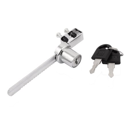 Drawer Display Case Showcase Window Sliding Glass Door Lock W Keys