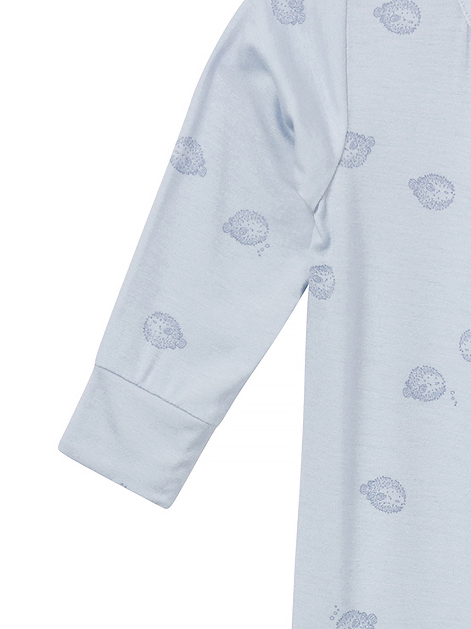 Modern Moments by Gerber Baby Neutral Super Soft Viscose Long Sleeve Coverall, Sizes Newborn - 12 Months