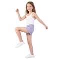 thumbnail image 2 of Ruisita 2 Pack Girl Boy Cut Low Rise Shorts Comfortable Dance and Bike Shorts Skirt Shorts for Teenagers, 2 of 9