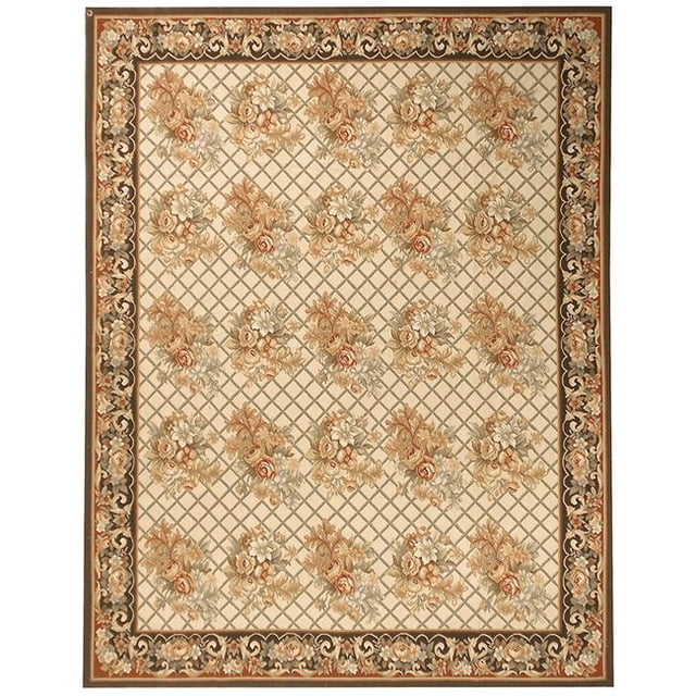 Due Process Stable Trading Tapis Lyon Ivoire & Charbon de Bois&44; 2,06 x 8 Pi.
