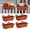 Red, variant on CADUKE Railing Planter Box, Deck Railing Flower Boxes 16.9 Inches Red | Metal Adjustable Brackets, 4 Pack, Fence Hanging Planters, Balcony Railing Window Boxes, For Outdoor