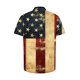 thumbnail image 3 of Camisa Impresa de Manga Larga para Hombre con Cuello Girado, Blusa de Botón Casual Blusa de Manga Corta, 3 of 5