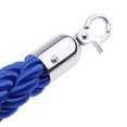 thumbnail image 4 of Twisted Barrier Rope Queue Nylon for Barrier Rope Posts Stands Exhibition Crowd 6.6ft Blue, 4 of 9