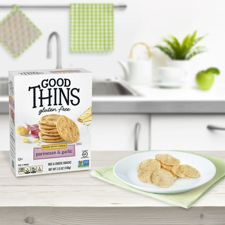 Good Thins Three Cheese Rice & Cheese Snacks Gluten Free