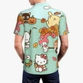 thumbnail image 2 of Saiise Sanrio Ay Mens Golf Shirt Moisture Wicking Dry Fit Mens Polo Shirts Dry Fit Performance Men's Golf Shirts Regular Fit Fashion Print, 2 of 7
