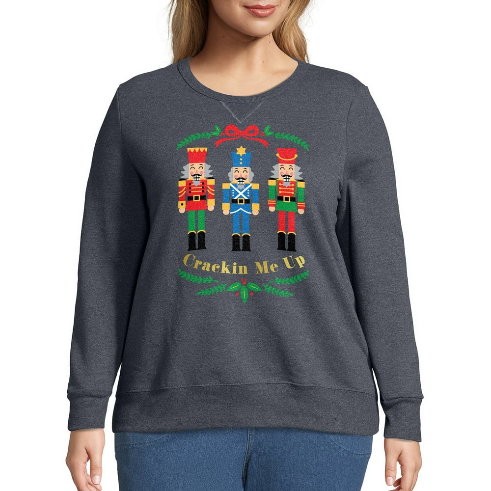 Just My Size Just My Size Women's Plus Size Ugly Christmas Sweater Plus Size Ugly Christmas Sweater