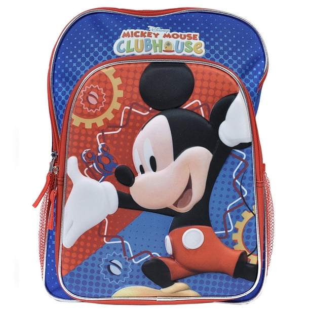 Disney Disney Mickey Mouse Clubhouse Kids 3D Backpack 16" Walmart