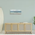 thumbnail image 2 of Stupell Industries Panoramic Sandpipers Birds Shoreline Ocean Landscape Painting , 30 x 13, Design by Sally Swatland, 2 of 7