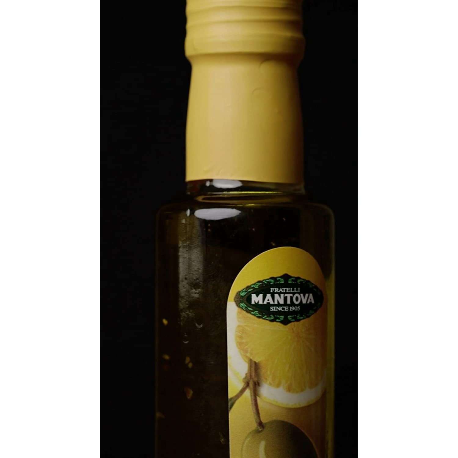 Mantova Basil Organic Flavored Extra Virgin Olive Oil 8.5 Oz, (Pack Of 2) Infused With Fresh Basil Brings The Taste Of Summer To Your Table Any Time Of The Year.