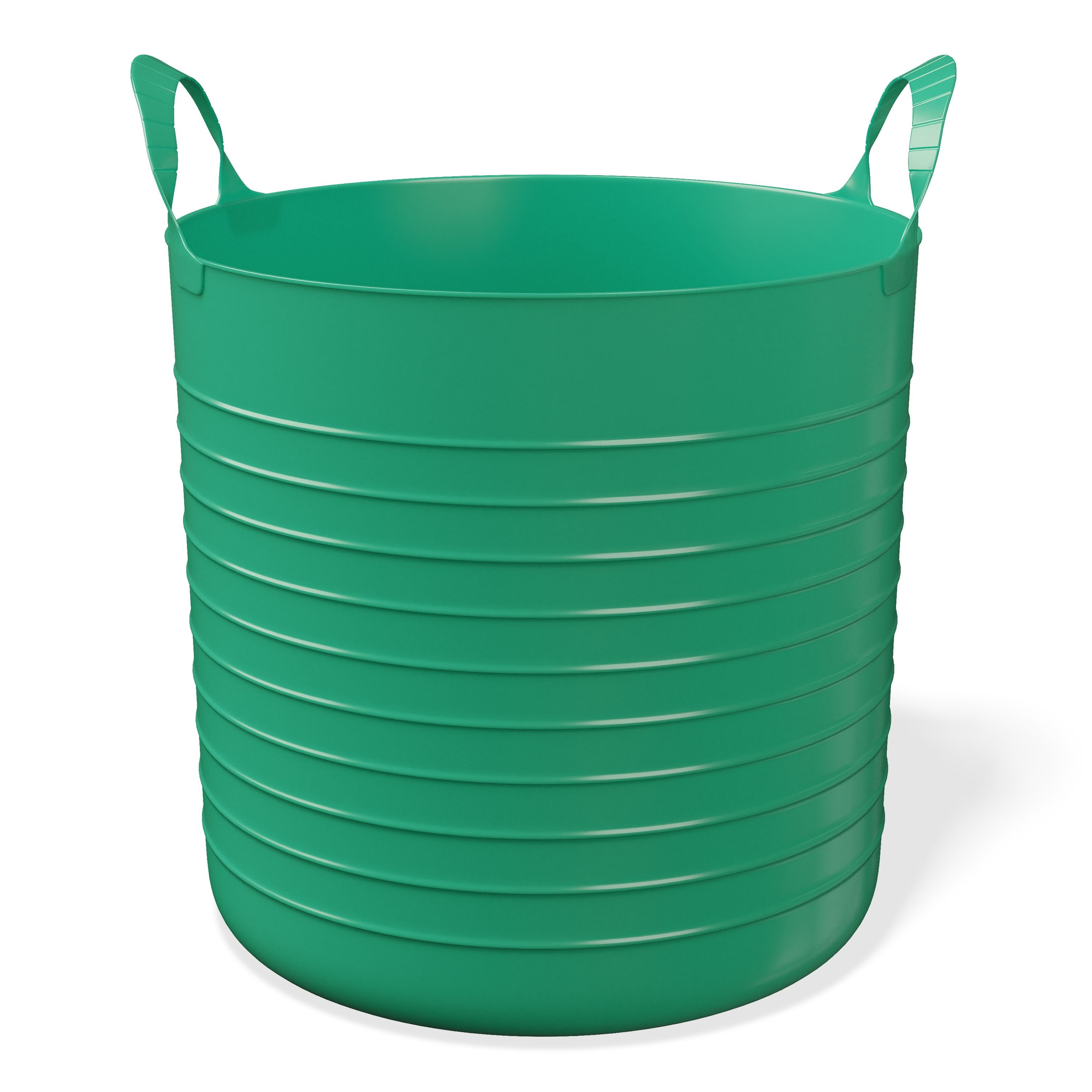 Mainstays Kids 10 Gallon Large Green Plastic Flex Storage Basket
