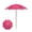 10.6in Red-2, variant on Plant Umbrellas For Outdoor Plants, 26" Larger Garden Plant Umbrella Shade with Adjustable Angle for Outdoor Potted Plants & Flower Beds,1PCS,Orange