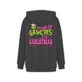 2024 Christmas Grinch Hooded Tops, Grinchprinted Hooded Pullover Anime
