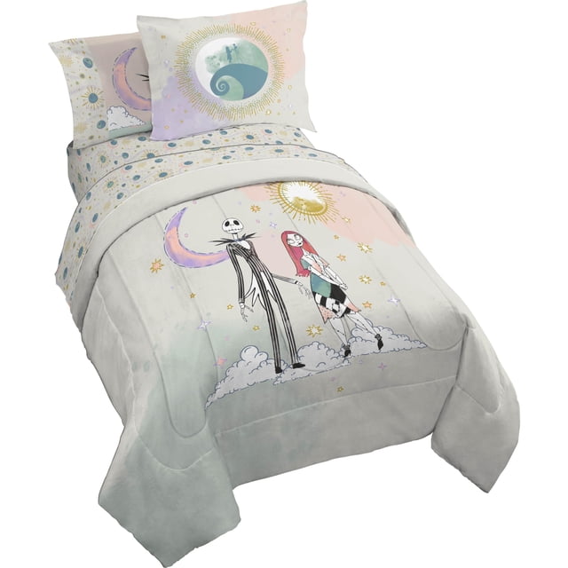 Juego de Ropa de Cama Jay Franco Pesadilla Antes de Navidad de 7 Piezas