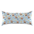 thumbnail image 3 of Monkey Yellow Banana Pattern Pillowcase Queen Size 30''x20'' Satin Double-Sided Print Soft Wrinkle Resistant, 3 of 9