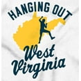 thumbnail image 2 of West Virginia Rock Climbing Vacation Womens Slim Fit Graphic Tee Brisco Brands M, 2 of 5
