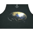 thumbnail image 2 of Batman Metal Shield Logo Adult Tank Top, 2 of 2