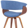 thumbnail image 4 of Armen Living LCSUCHBLUE Summer Dining Chair, Blue, 4 of 6