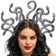 thumbnail image 1 of Diadema de serpiente, diademas de plástico, accesorios para el cabello para Halloween, festivales, cosplay y fiestas, para mujer, con pinza de pelo., 1 of 8