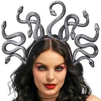 HHBEAUTY Snake Headband Medusa Plastic Headbands Halloween Festival Party Hair Accessories for Women