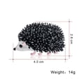 thumbnail image 5 of Broche de erizo pequeño CHAO animal de dibujos animados, 5 of 5