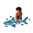 thumbnail image 3 of Peaceable Kingdom Shark Floor Puzzle, Shark Shaped, 53 Piece, Giant Floor, Ages 5 and Up, 3 of 5