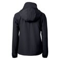 thumbnail image 3 of Women's Cutter & Buck  Black Bowie State Bulldogs Charter Eco Recycled Full-Zip Jacket, 3 of 3