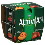 Dannon Activia 8pk Strawberry/peach