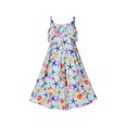 thumbnail image 2 of Filles Robe Étoile de Mer Coquillage Spaghetti Multicolore Sans Manches 8 Ans, 2 of 6