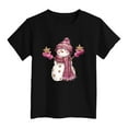 thumbnail image 3 of UYYX Shirts For Girls 10-12 Girl Shirts Size 10-12 Girls Short Sleeve T Shirts Kids Summer Tops Crewneck Tees 7-8 Years, 3 of 3