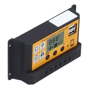 Smart Controller, 12V 24V Adaptive Dual MOS Anti Backflow Circuit 3 Stage PWM Charging Management Solar Panel Battery Regulator For Power System