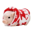 thumbnail image 1 of MERIGLARE Mini Cochon en Silicone Animaux en Silicone Cochon pour Enfants Garçons Filles Cadeau d'Anniversaire Vêtements Rouges Cochon, 1 of 9