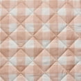 thumbnail image 6 of VCNY Home Pink Gingham 3-Piece Adult Microfiber Quilt Set, King, 6 of 6