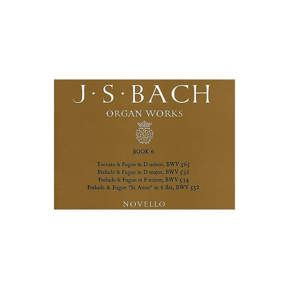 J.S. Bach: Organ Works Book 6 (Paperback)