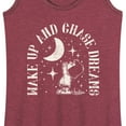 thumbnail image 3 of Peanuts - Wake Up And Chase Dreams - Women's Racerback Tank Top, 3 of 6