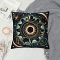 thumbnail image 2 of JRXY Texas Solar Eclipse 2024 Party Total USA Map Totality Throw Pillow White, 2 of 5