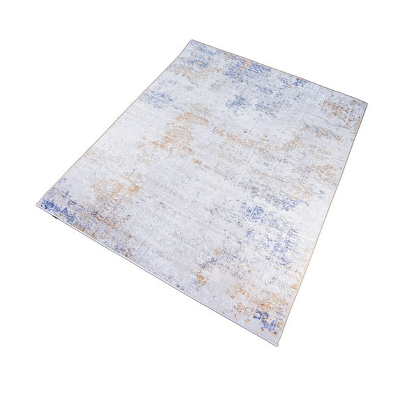 Ilios Innova | Tapete decorativo de diseño Opalo | 100% poliéster | Antideslizante y fácil mantenimiento