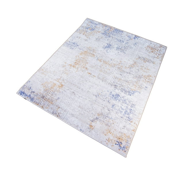 Ilios Innova | Tapete decorativo de diseño Opalo | 100% poliéster | Antideslizante y fácil mantenimiento