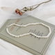 thumbnail image 5 of Collar de perlas Sonducket con detalle de cuentas para mujer joyería estilo vintage blanco 45cm, 5 of 6