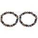 thumbnail image 4 of Pulsera de Piedra Negro Natural, Pulsera de Piedra Ocular de Tigre Regalo Trae Suerte y Prosperidad para los Hombres, 4 of 7