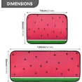 thumbnail image 3 of Colorful Watermelon Kitchen Mats Kitchen Rugs Runner Laundry Rug Non Slip Floor Door Mats Soft Doormats Carpet Home Decor Set of 2, 3 of 6