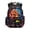 Car Theme Print, variant on Chririnla Waterproof School Bag for Travel Elementary School, Polyester Multi-Pocket Kids Backpack, Fire Pattern Design