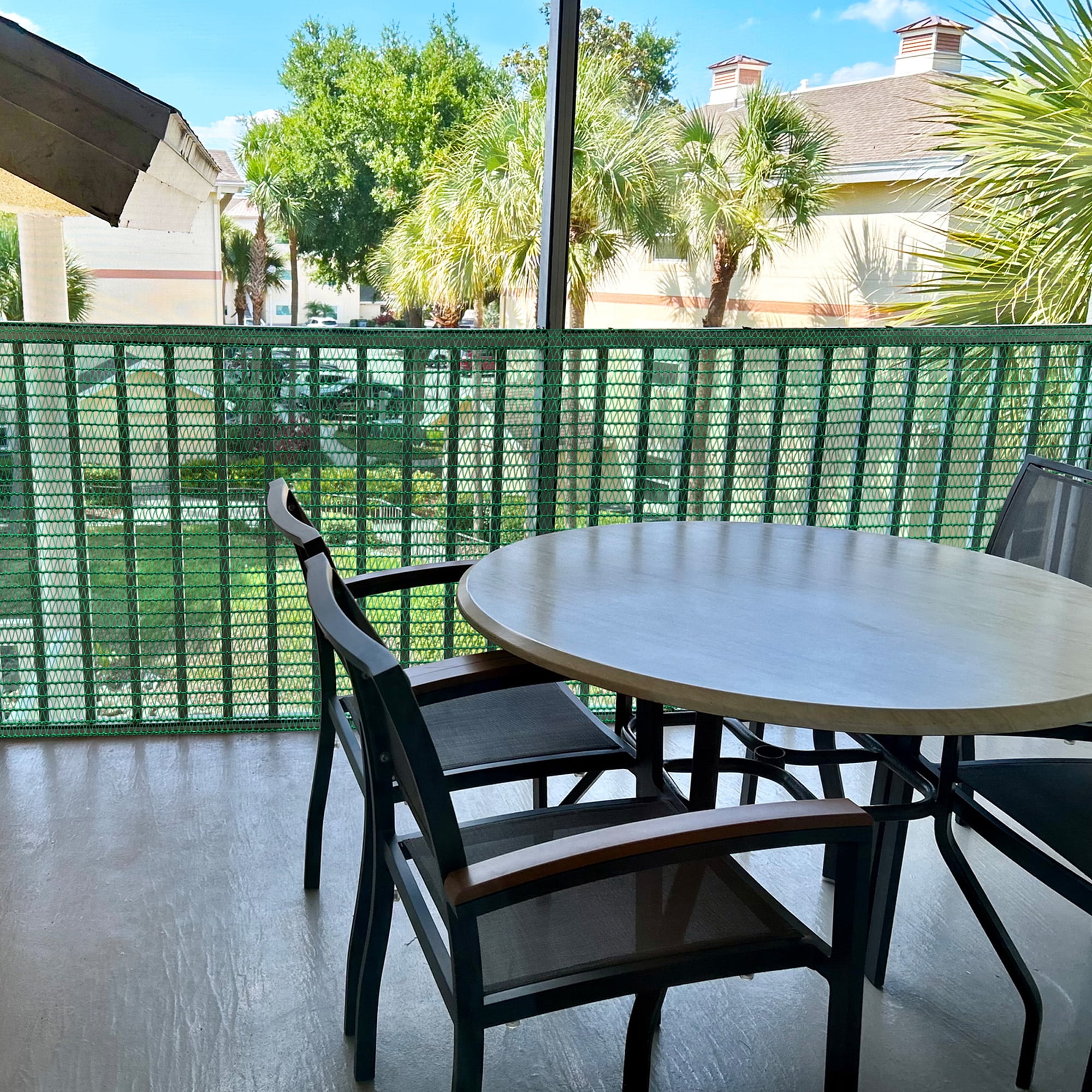 Screenguard Green 70UV Privacy Fabric, 15-ft L x 6-ft H Outdoor Screen