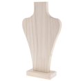 thumbnail image 4 of Jewelry Display Wooden Mannequin Bust For Necklace Choker Stand Rack 22.5cm .5cm, 4 of 8