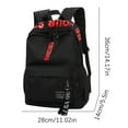 thumbnail image 2 of Mochila grande para estudiantes de secundaria, mochila deportiva, mochila escolar para mujer, mochila de moda para hombre, mochila de viaje de gran capacidad, mochila para estudiantes, 2 of 5