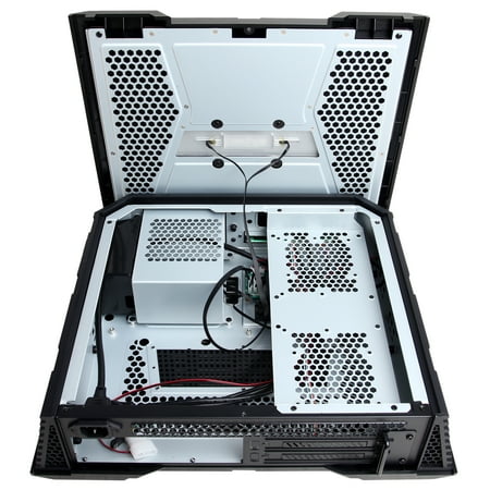 CyberPowerPC - Syber C Mini ITX Desktop Case - Black