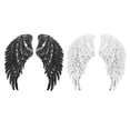 thumbnail image 2 of CIMAXIC 2pcs Wing Design Clothes Applique DIY Sequin Patch Garment Clothing Decor Accessory,11.81"X5.51"X0.04", 2 of 5