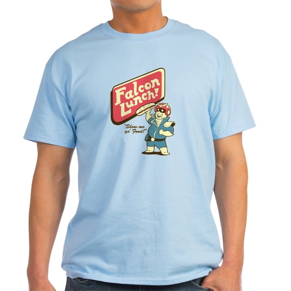 CafePress - Falcon Lunch T Shirt - Men's Classic Graphic T-Shirt