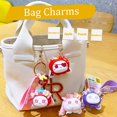 thumbnail image 4 of yeuweold Cute Keychain Gift - Kawaii Anime Star-Moon Rabbit & Demon Rabbit Key Ring Keychain for Backpack Charms Bag Pendant, 4 of 5